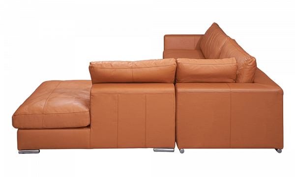 Sofa Amery da Santos màu caramel 3