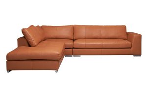 Sofa góc trái Amery da santos màu carmel