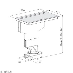 Thông số kĩ thuật bếp từ HIH 904 SLIM