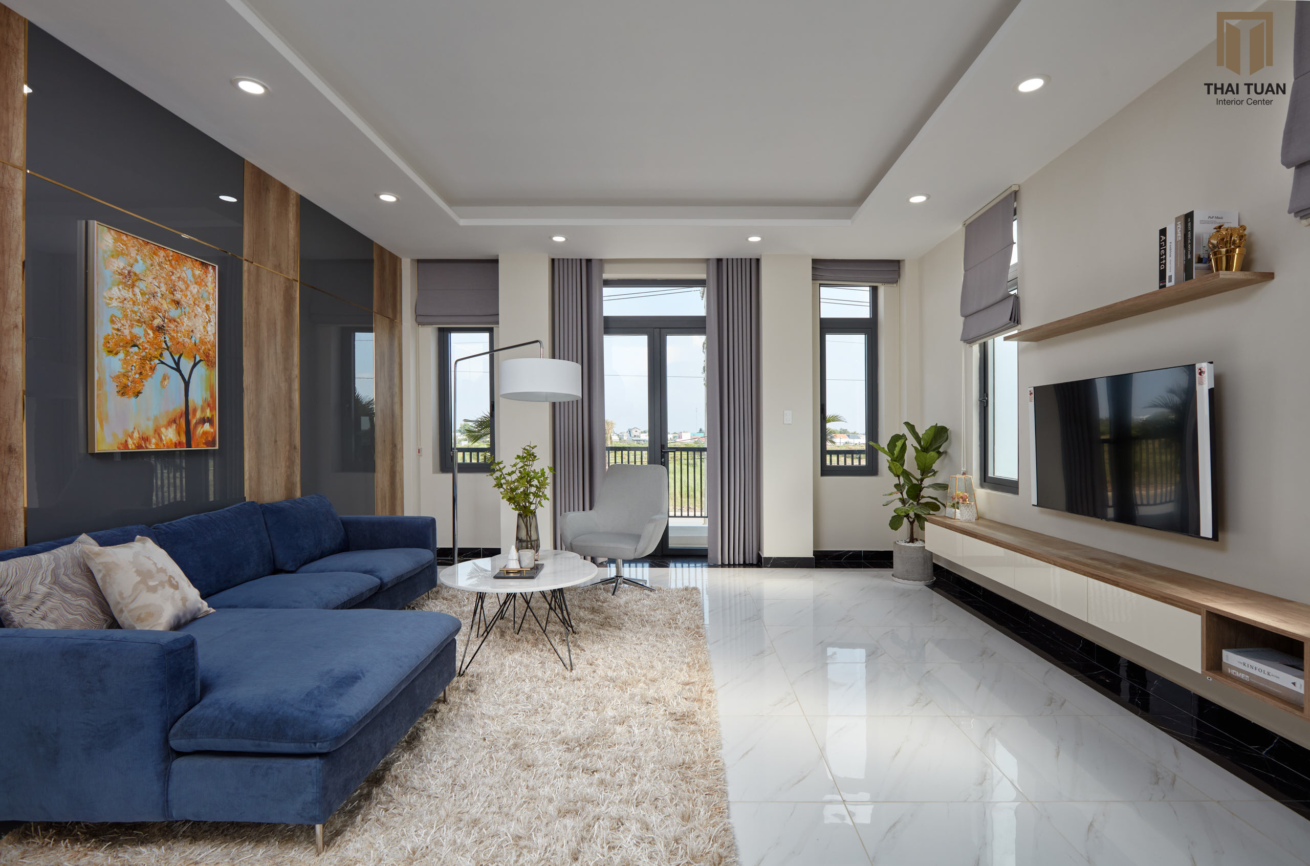 Nhà Phố Thương Mại ShopHouse 2 Phòng khách ngập tràn ánh sáng tự nhiên
