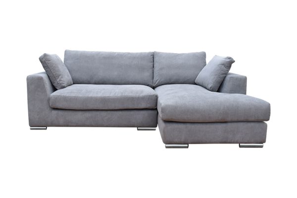 Sofa Amery góc phải vải Holly màu xám 830000332 1