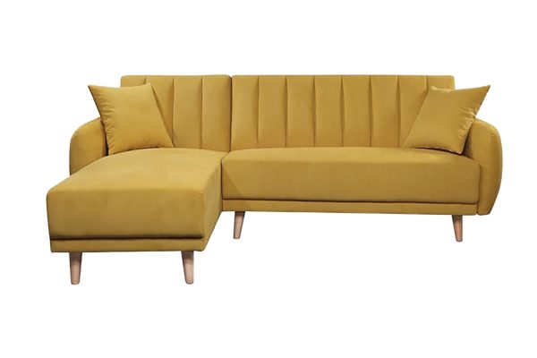 Sofa góc trái Bellemont màu vàng 1