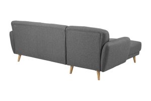 Sofa góc trái Ditte màu xám 3