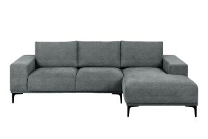 Sofa góc trái Emerson vải màu xám 1