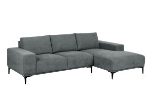 Sofa góc trái Emerson vải màu xám 2
