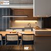 Tủ bếp chữ I kết hợp bàn đảo