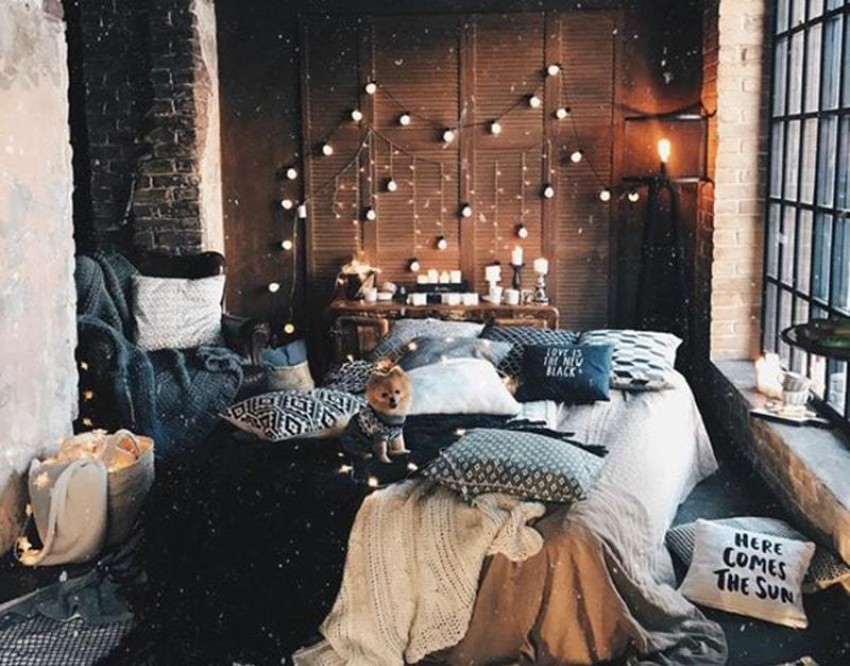 decor phòng ngủ phong cách vintage