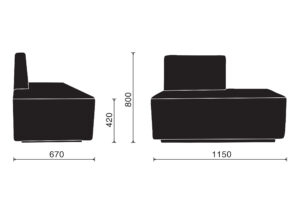 sofa m2000 dimen